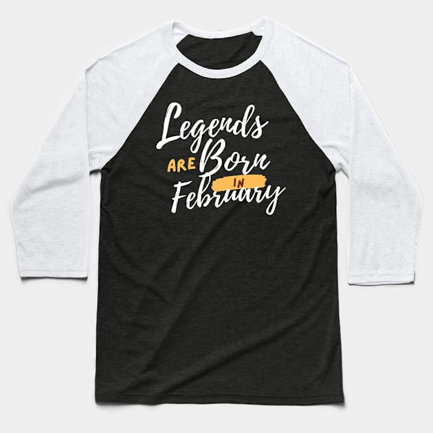 February 29 When Legends Are Born Man Women Child 2024 Baseball T-Shirt by WILLER